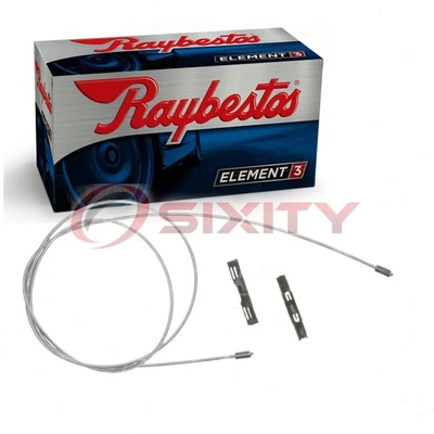 Cable de freno de estacionamiento central Raybestos Element3 para GMC Sierra 2500 eo 2001-2010 Foto 1 de 4