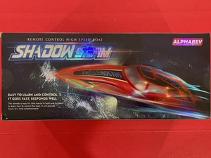 SHADOW STORM ALPHAREV REMOTE CONTROL HIGH SPEED RC BOAT MODEL NO 2008 NEW IN BOX - Picture 1 of 6