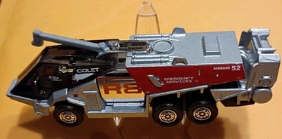 Colet K/30E Jaguar 2010 Matchbox Real Working Rigs Silver R8 Airbase Emergency - Image 1 of 4