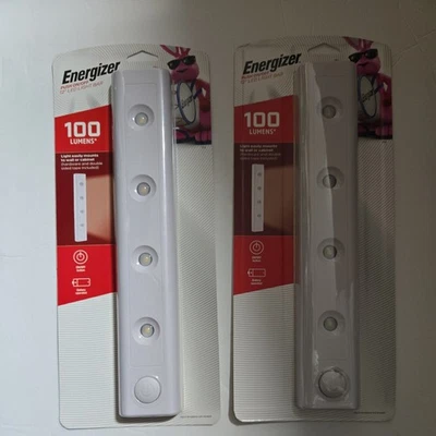 Energizer LED Under Cabinet 12” Light Bar 100 Lumens Pack Of 2 - Image 1 of 2