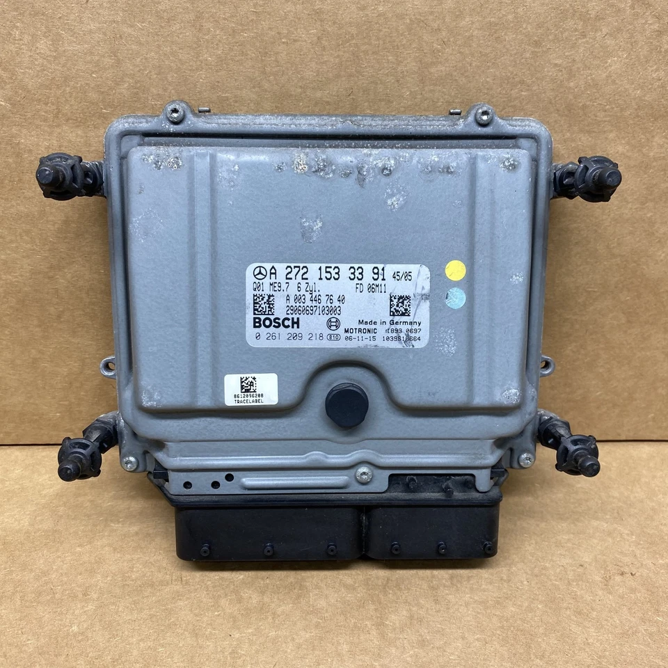 06-08 Módulo de control del motor ECU MERCEDES-BENZ C280 E350 SLK300 CLK350 2721533391 Foto 1 de 4