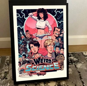 1985 Weird Science Movie Poster, No Framed - Picture 1 of 8