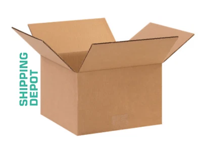 100 ~ 10x10x6 Cardoard Packing Moving Shipping Corrugated Box Cartons USA MADE - Image 1 of 4
