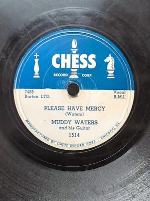 78 RPM Please Have Mercy Looking For My Baby Muddy Waters Chess 1514 - Imagem 1 de 4