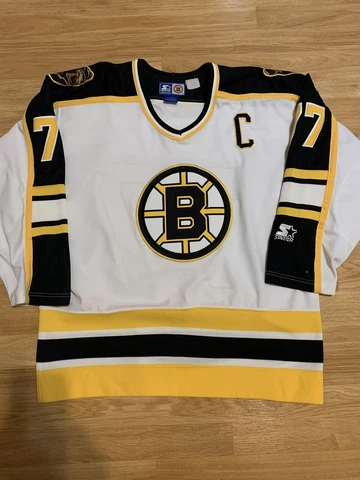 Ray Bourque Boston Bruins Starter NHL Hockey jersey white home L Cover
