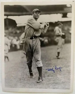 Wally Berger (d. '88) Signed Autographed Vintage Glossy 8x10 Photo Boston Braves - Picture 1 of 1