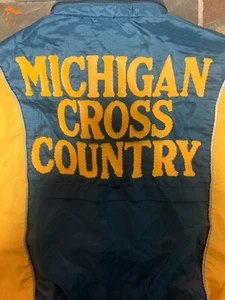 Vintage Bill Rodger Michigan Cross Country Jacket - Picture 1 of 8