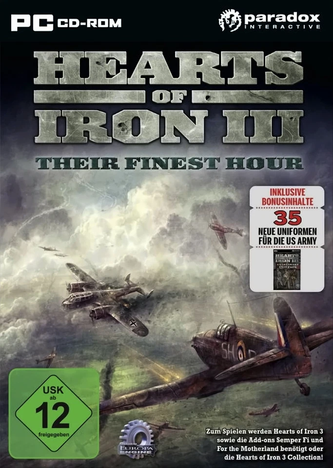 Hearts Of Iron III: Their Finest Hour - Bild 1 von 1