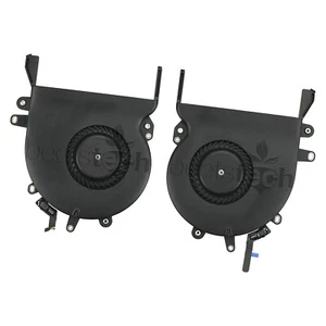 LEFT & RIGHT COOLING FANS - MacBook Pro 15" A1707 2016 2017, A1990 2018 2019 - Picture 1 of 2