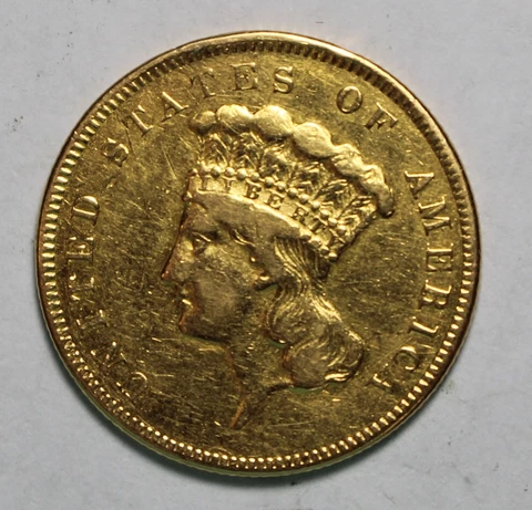 1855 $3 Gold UR513 Cover