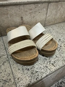 Womens Reef Cushion Vista Hi Slide Sandals Vintage, Size 6 - Picture 1 of 7