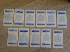 20 Different Wild Flowers, Series 2 (No "Issued by") Brooke Bond Cards + 2 Dups