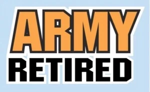 US Army Retired  Decal - Picture 1 of 1