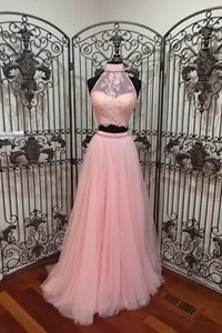 BD246 SHERRI HILLL 32347 SZ 8 2 PC  BEADED  PROM  HOMECOMING FORMAL GOWN DRESS - Picture 1 of 10