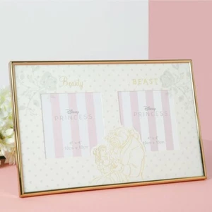Disney Princess Beauty and the Beast Dual 4" x 4" Photo Frame - Picture 1 of 5
