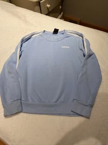 adidas sweater Pullover girls yourh size small blue See Measurements - Picture 1 of 7