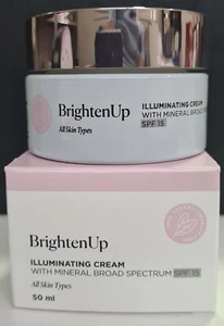 Arbonne BrightenUp Illuminating Cream with Mineral Broad Spectrum SPF 15 50ml - Picture 1 of 1