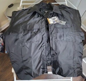 Tact Squad Classic Duty Men's Black With Removable Liner Jacket 9001B-3XL Wind - Picture 1 of 12