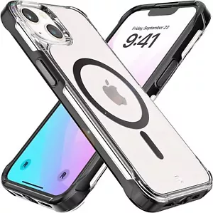 Phone Rebel - Étui transparent durable Crystal Series GEN-3 pour iPhone 13 Pro Max Plus - Photo 1 sur 96