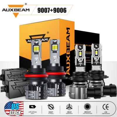 Faro antiniebla haz alto bajo para Dodge Ram 1500 2500 3500 2003-2005 Canbus LED Foto 1 de 4