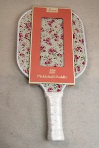 Sonix Pickleball Paddle Impugnatura ammortizzata con superficie in fibra di vetro. Fantasia floreale QTÀ 1 - Foto 1 di 6