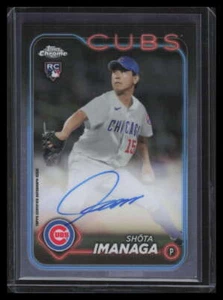 2024 Topps Chrome Rookie Autografi RASI Shota Imanaga Rookie Auto - Foto 1 di 2