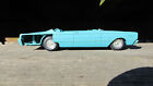 1966 Mercury Park Lane, Friction Promo Turquoise Frost, 1/25 AMT FOR PARTS AS IS