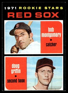 1971 Topps #176 Bob Montgomery / Doug Griffin RS, RC   Baseball Boston Red Sox