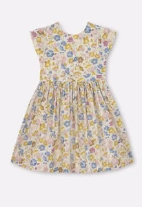 cath kidston summer dress Old Park Meadow Warm Cream Age 5 to 6 Years New - Picture 1 of 4