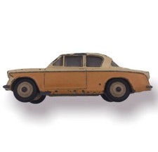 Vintage Dinky Toys No. 166 Sunbeam Rapier Saloon Car - Orange / Cream Circa 1958