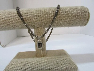 Natural Smoky Quartz Necklace Sterling Jewelry - Image 1 of 4