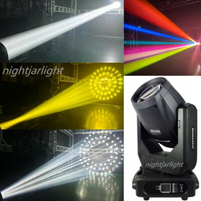 DMX 8R 250W moving head beam light spot wash rainbow effect 3in1 stage lighting - Image 1 of 4