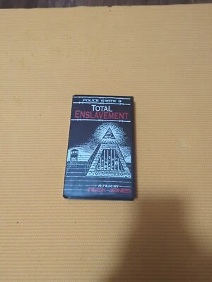 Alex Jones Infowars Vintage VHS Total Enslavement Police State 3 Illuminati Foto 1 de 4