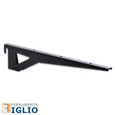 Reggimensola Supporto Mensole Ripiani per Scaffalatura Cremagliera 15 22 30 40cm - Immagine 1 di 2