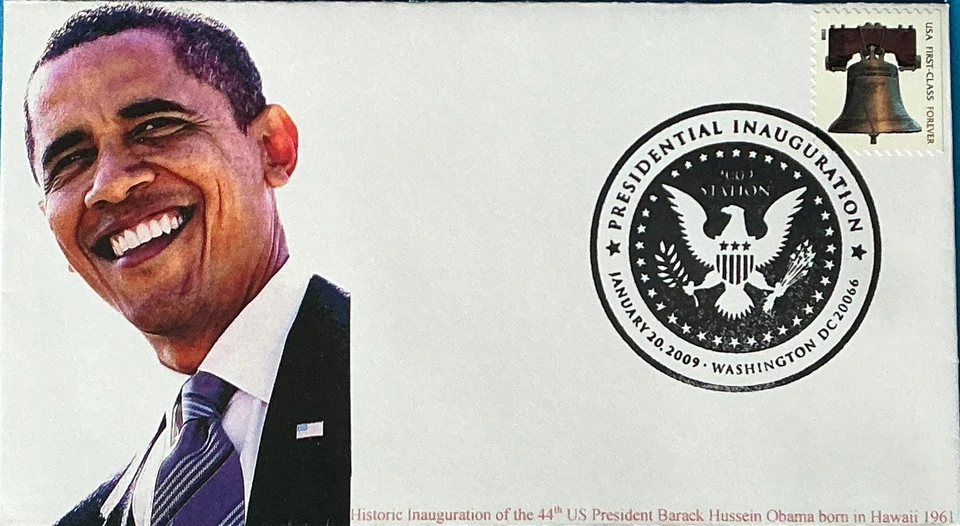 GG (Gary Gozemba) Cachet Inauguration Day 2009 Barrack Obama  - Image 1 of 1