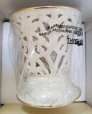 TOTALMENTE NUEVO En Caja Lenox Illuminations Versalles Acampanado Votivo #6150429 Sin usar, en caja Foto 1 de 4