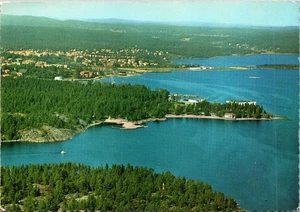 Amal Ornasbadet Schweden Luftbild Postkarte - Bild 1 von 2