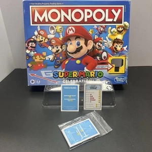 18 Super Mario Celebration Monopoly TITLE DEED CARD Replacements - Picture 1 of 3