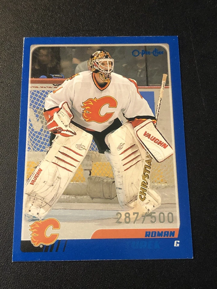 2003-04 Topps Blue /500 Roman Turek #203 - Image 1 of 2