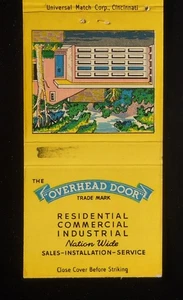 1950s The Overhead Door Phone 2200 General Offices Hartford City IN Blackford Co - Picture 1 of 2