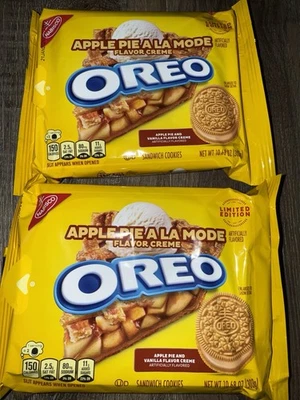 Oreo ~ Galletas Apple Pie Ala Mode 10,68 oz, 2 paquetes ~ caduca 21/01/2026 Foto 1 de 4