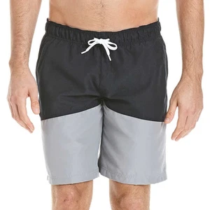 Bench Colour Block Boardshort Swim Short - black beauty - Bild 1 von 6