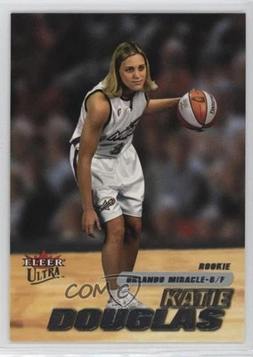 2001 Fleer Ultra WNBA Rookie Katie Douglas #128 Rookie RC - Image 1 of 2