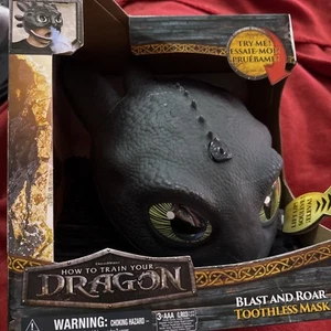 EPIC Universe How To Train Your Dragon Berk Toothless Face Mask Lights NIB - Picture 1 of 8