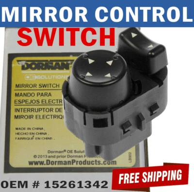 OEM Illuminated Power Mirror Control Switch for Chevy HHR Impala Malibu Uplander - Image 1 of 4