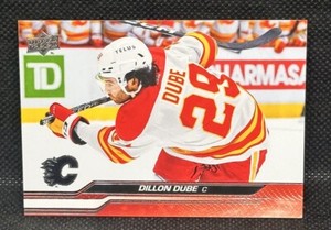 Dillon Dube 2023-24 Upper Deck Series 1 #24 Calgary Flames
