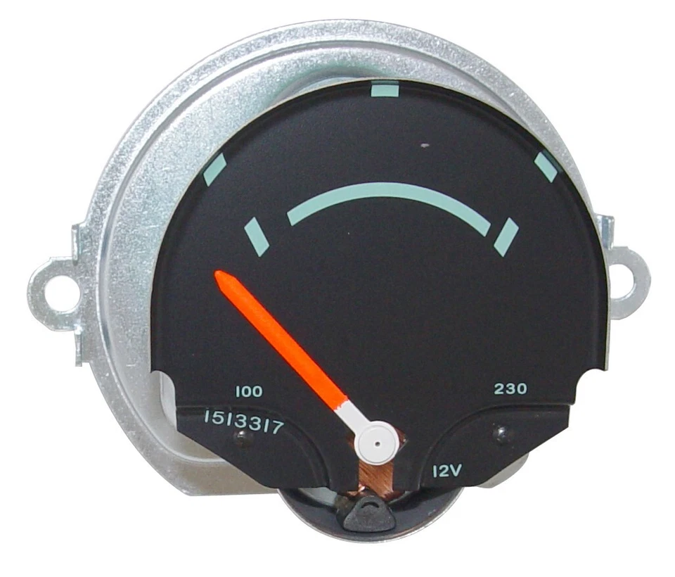 1957 CHEVROLET PASSENGER CAR TEMP GAUGE ELECTRICAL BEL AIR 150 210 #57C-9263 - Image 1 of 1