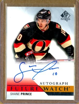 2015-16 SP Authentic Future Watch Autographs #239 Shane Prince RC AUTO /999 - Image 1 of 2