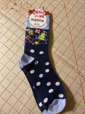 Mamia Size 9-11 Christmas Socks NWT - Image 1 of 2