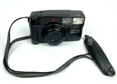 Cámara fotográfica compacta Pentax IQZoom 900 35 mm con lente de 38-90 mm probada funcionando Foto 1 de 4